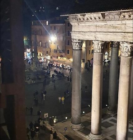 Ferienwohnung Maison " Pantheon View " In Front Of Pantheon Rom Exterior foto