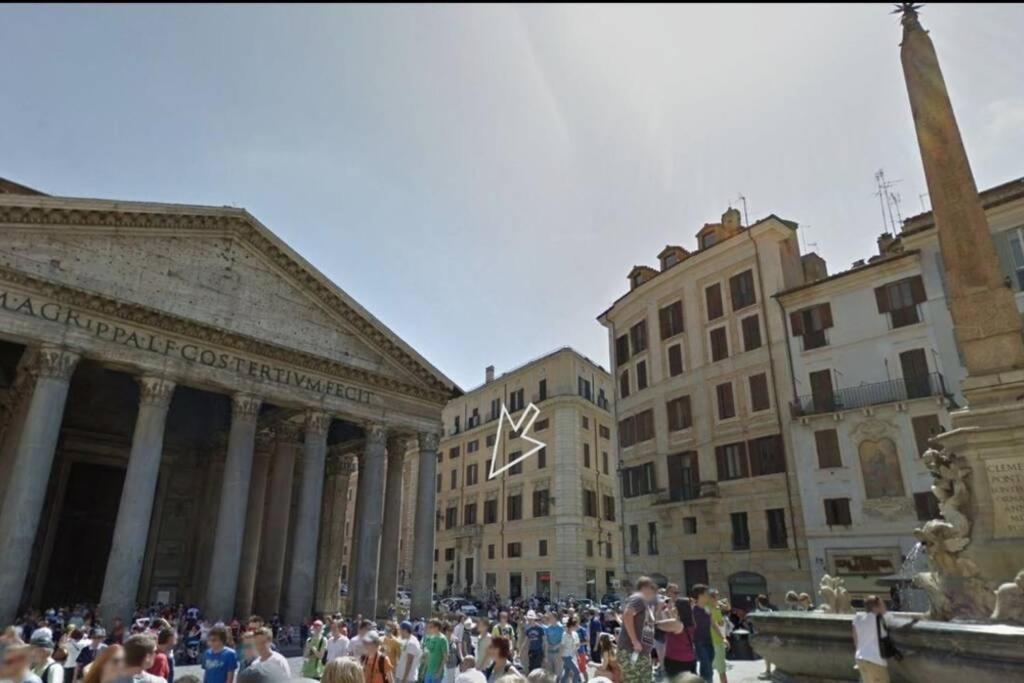 Ferienwohnung Maison " Pantheon View " In Front Of Pantheon Rom Exterior foto