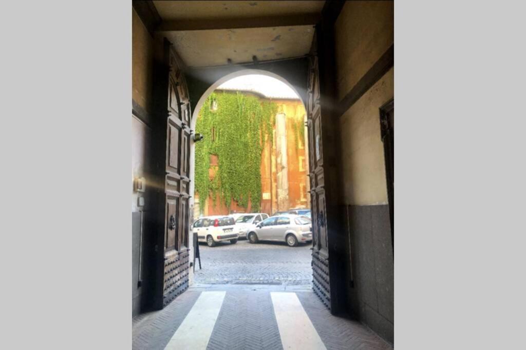 Ferienwohnung Maison " Pantheon View " In Front Of Pantheon Rom Exterior foto